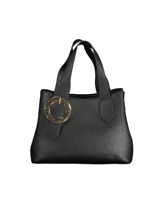 Valentino Bags  by Mario Valentino Womens Handbag VA29956 Black Faux Leather Tote Bag