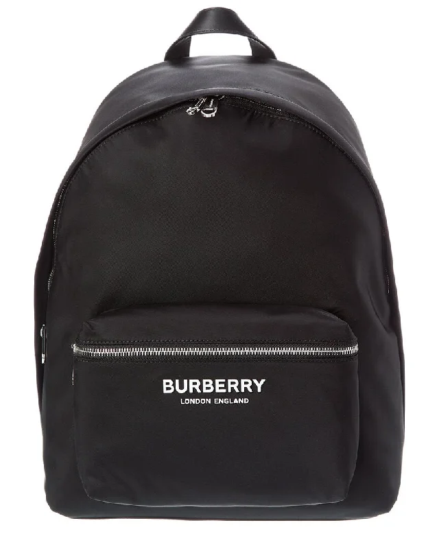 Burberry Logo Nylon Backpack