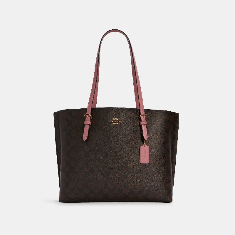 COACH OUTLET Mollie Tote In Signature Canvas