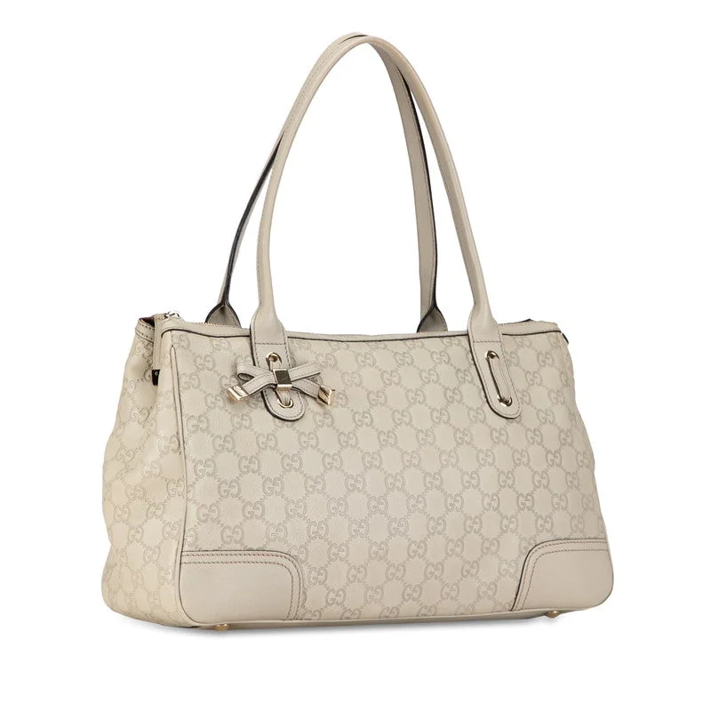 Gucci  Handbag 177052 Ivory White Leather  Gucci