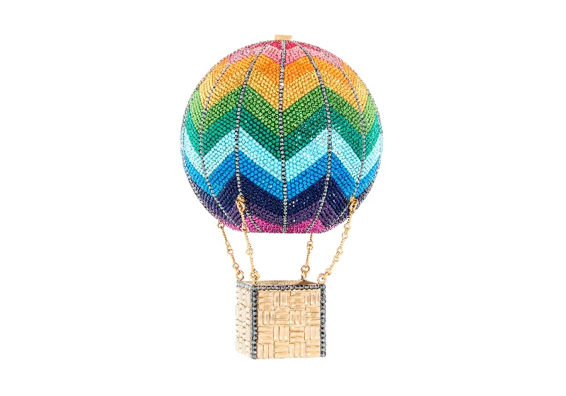 Hot Air Balloon Over The Rainbow