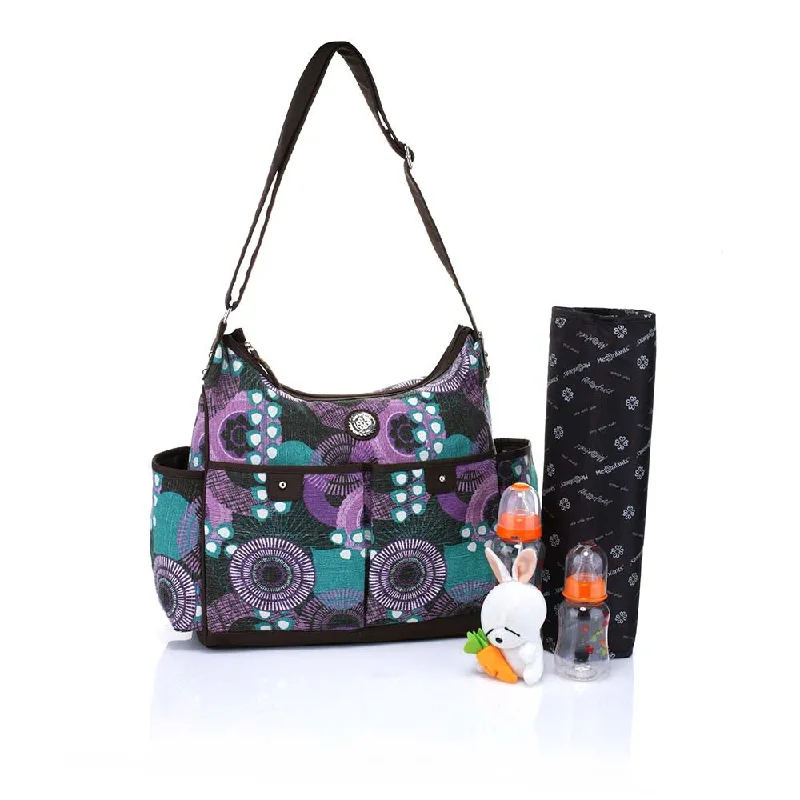 Mes Enfants Seasons II Multi-Pockets Microfiber Baby Bag by Mia K