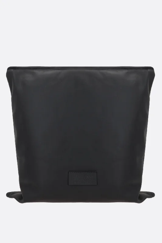 Pillow smooth leather tote