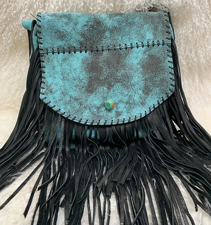 Juan Antonio Fringe Shoulder Bag