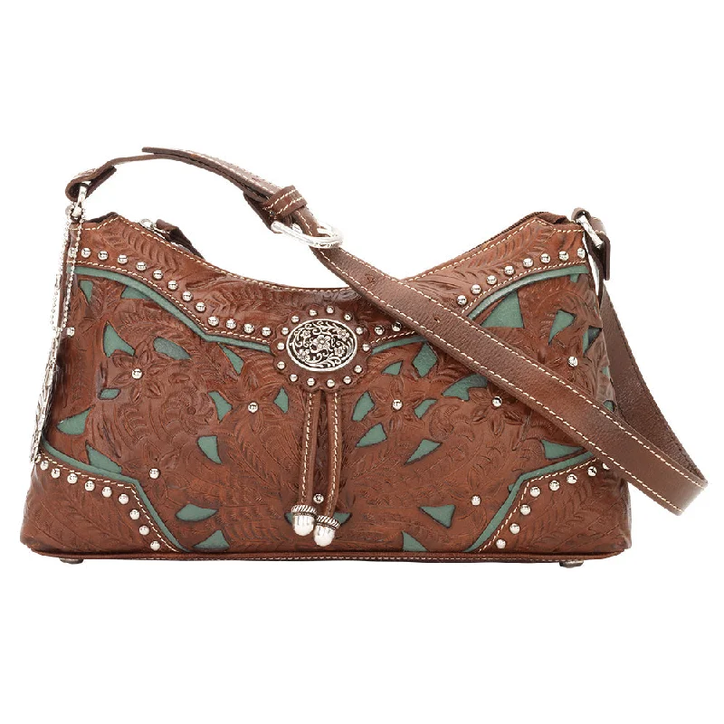 Lady Lace Western Shoulder Bag