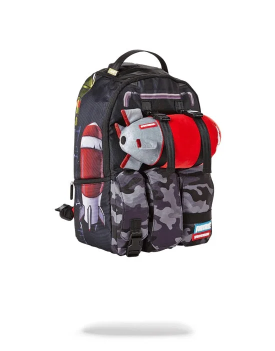 Sprayground Backpack FORTNITE BACK UP PLAN Black