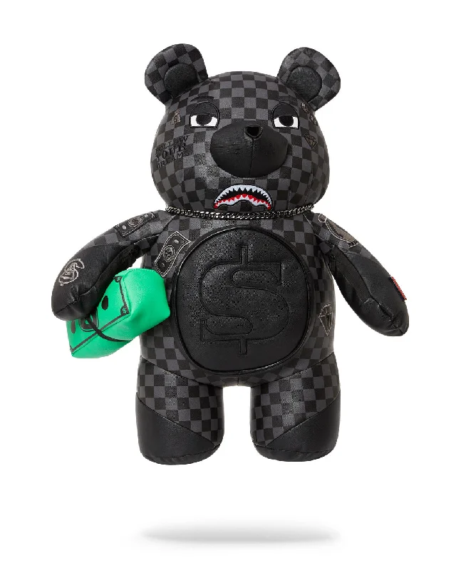 Sprayground Backpack HENNY SIP BEAR BACKPACK Black