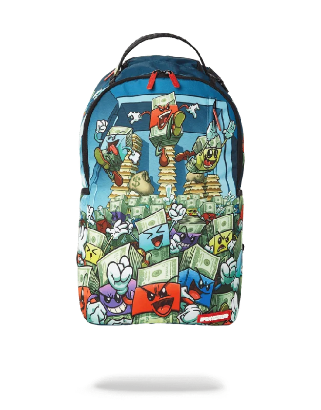 Sprayground Backpack MONEY BOYS THE BREAKOUT Green