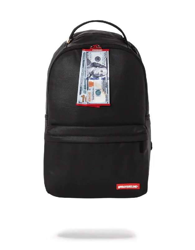 Sprayground Backpack MONEY PULLEY Black