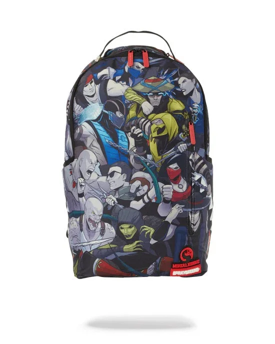 Sprayground Backpack MORTAL KOMBAT MASHUP Black