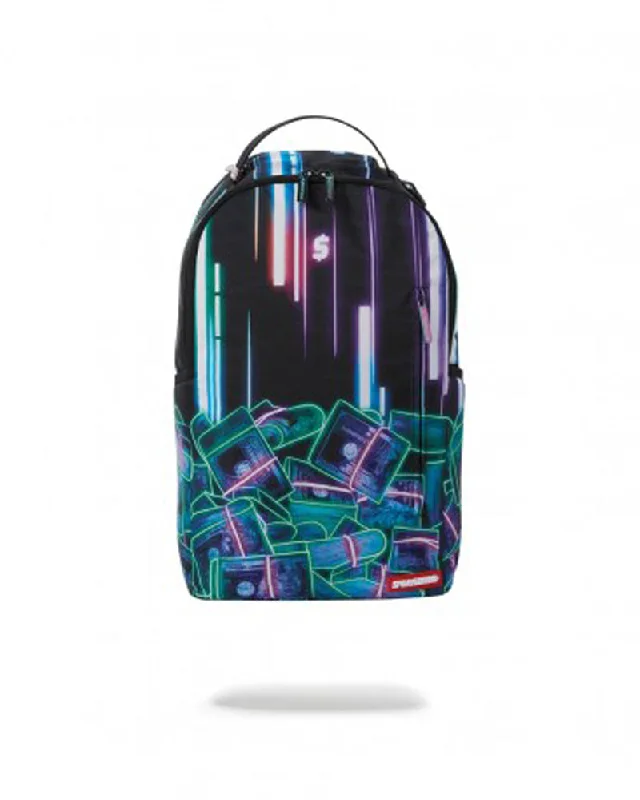 Sprayground Backpack NEON MONEY BACKPACK Black