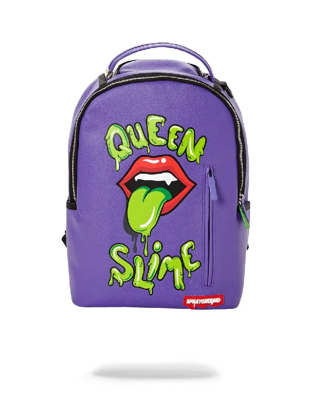 Sprayground Backpack QUEEN SLIME BACKPACK Purple