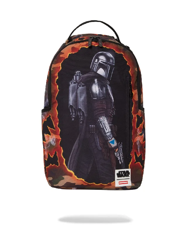 Sprayground Backpack STAR WARS: CAMO MANDO DLXS Black