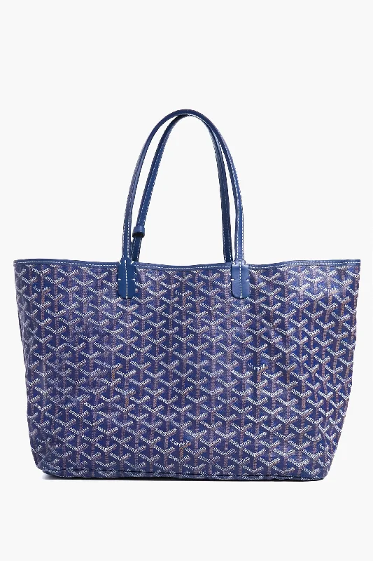 Goyard Navy Saint Louis PM Tote Bag