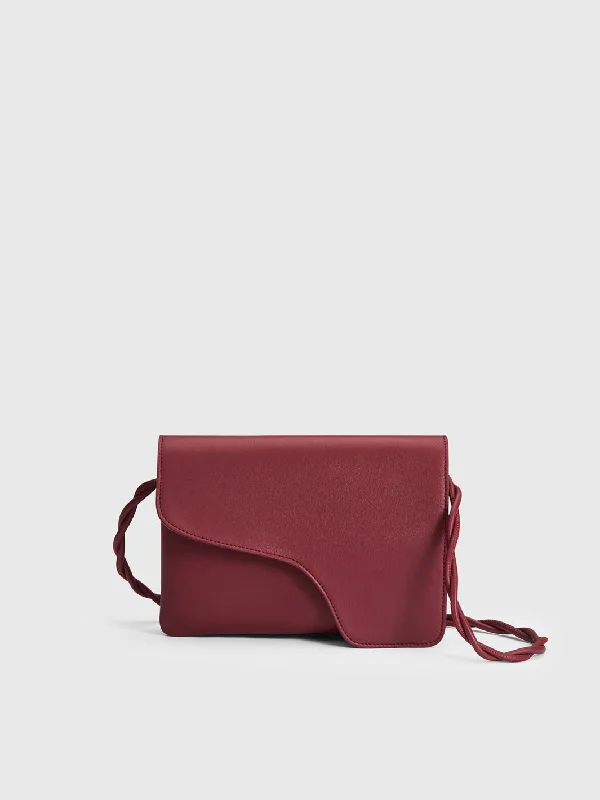 Duronia Merlot Nappa Mini crossbody bag