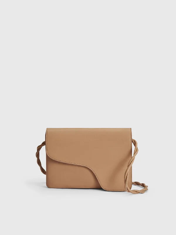 Duronia Nocciola Nappa Mini crossbody bag