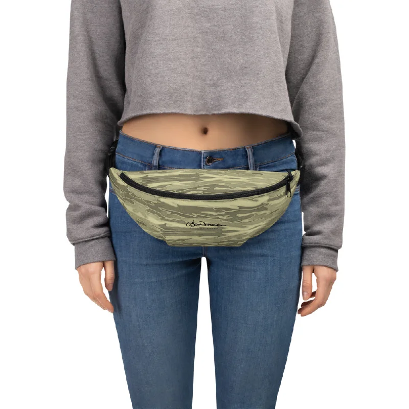 Khaki  Lava Camouflage Fanny Pack