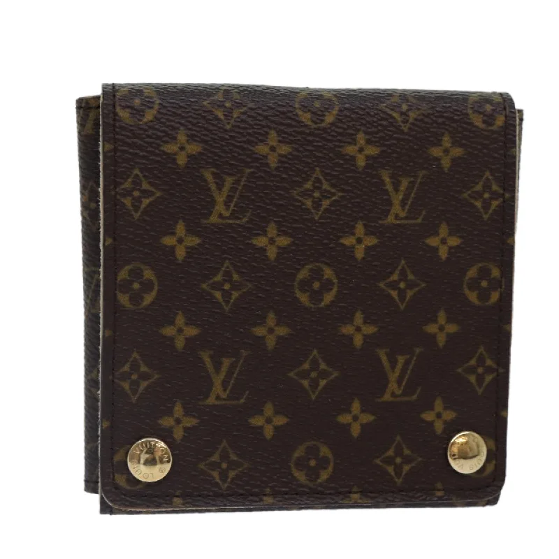 Louis Vuitton Jewelry Case  Canvas Wallet  (Pre-Owned)