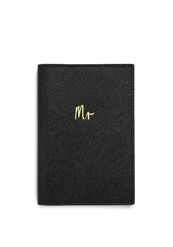 Katie Loxton “Mr” Passport Holder, Black