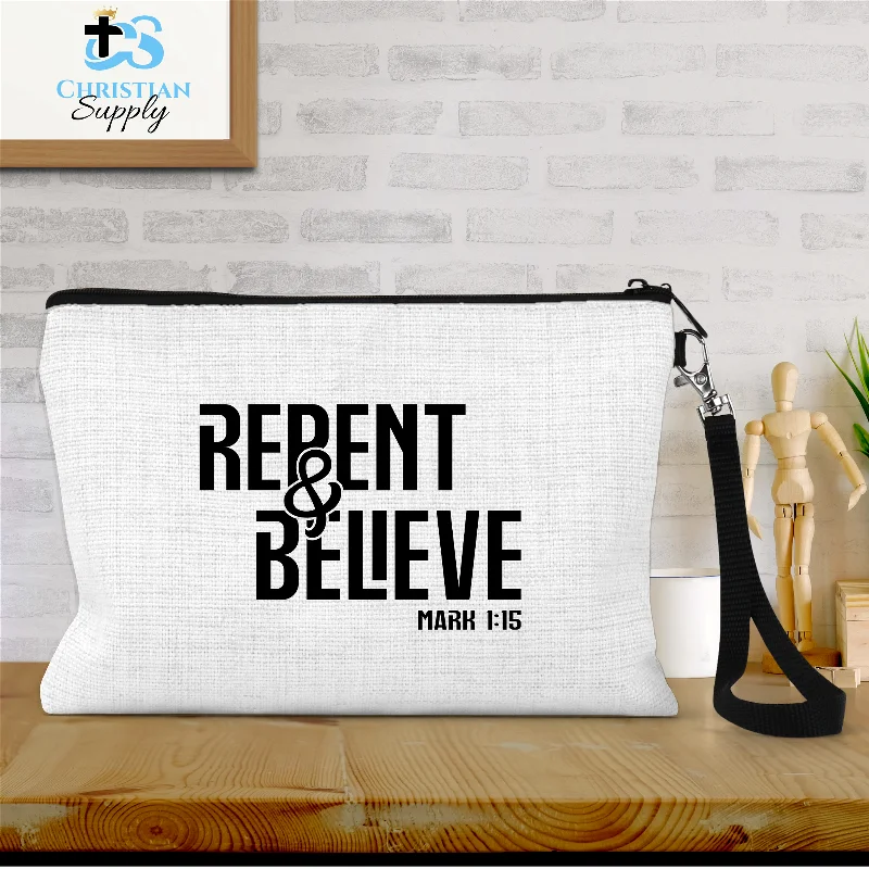 Repent & Believe Wristlet