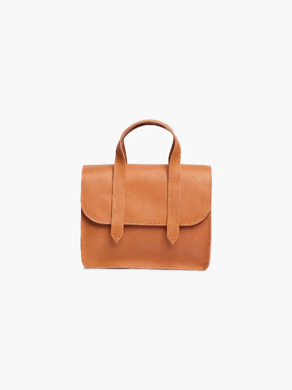 Able: Isabel Heritage Crossbody: Cognac