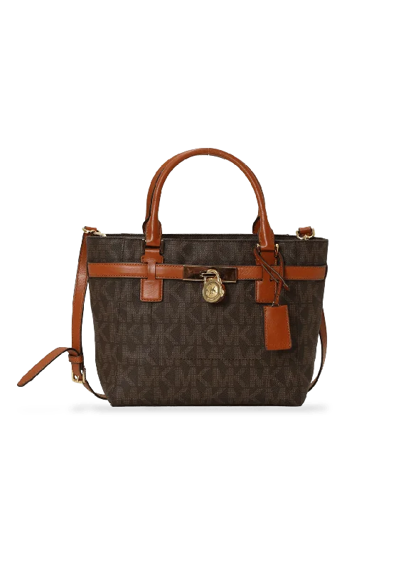 BELTED LOGO SATCHEL