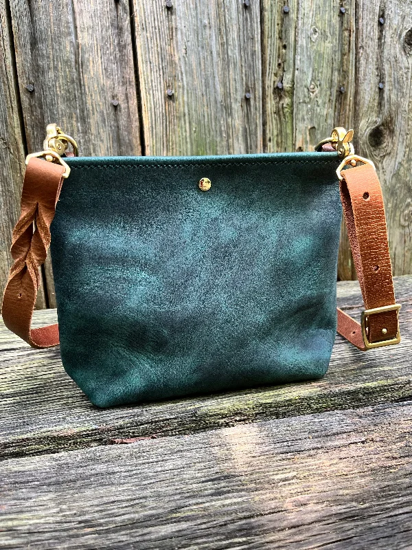 Evolet Crossbody Mini in Blue Spruce