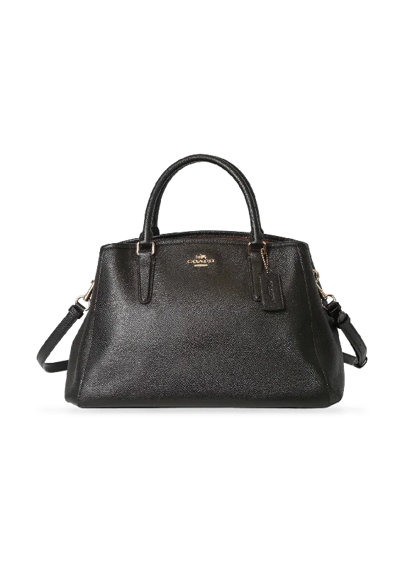 GRAINED LEATHER SATCHEL