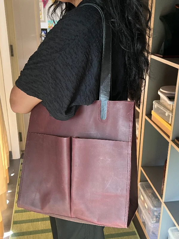 Vintage Tote Leather Bag